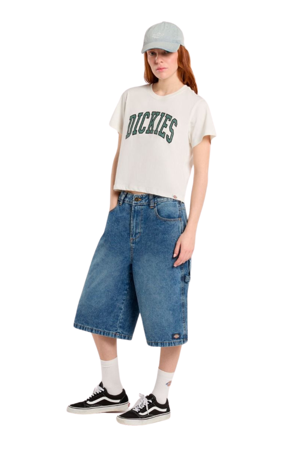 Dickies Carpenter Denim Jorts Rinsed Fade