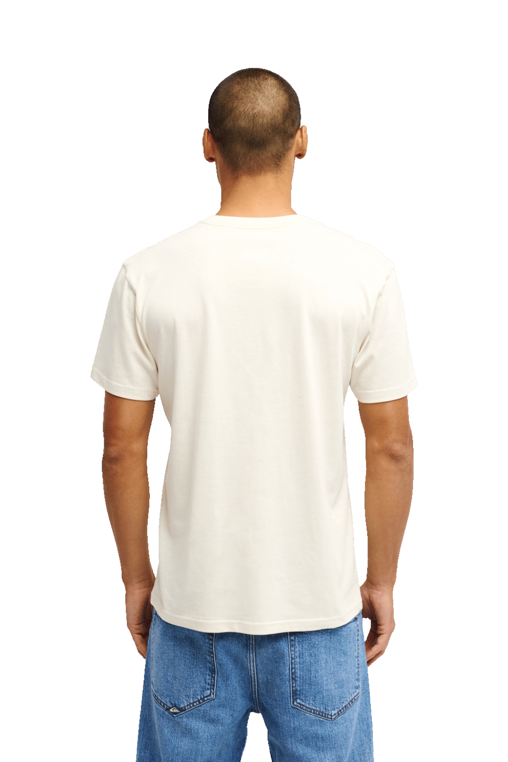 Quiksilver EV Vista Mens T-Shirt Bone White