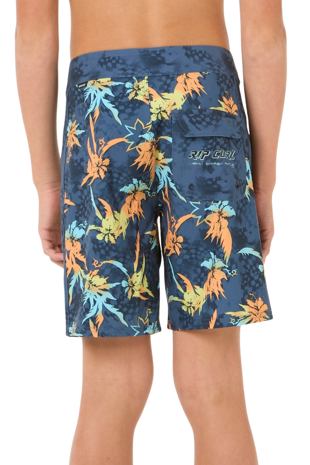 Rip Curl Mirage Raw Energy Boys Boardshorts Vintage Navy