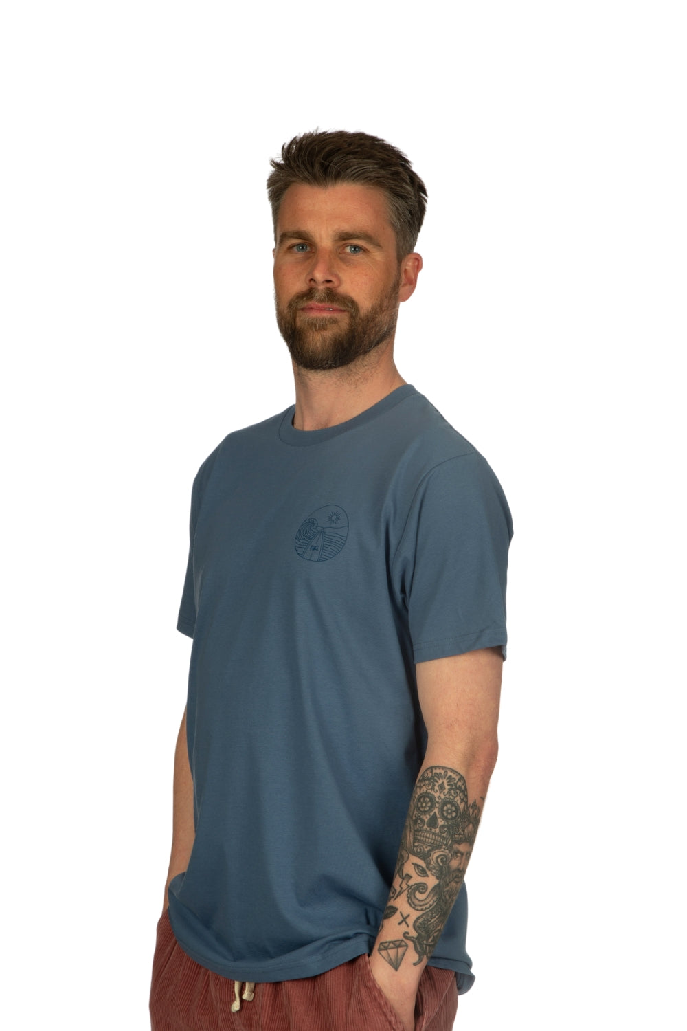 Tiki North Devon T-Shirt Denim