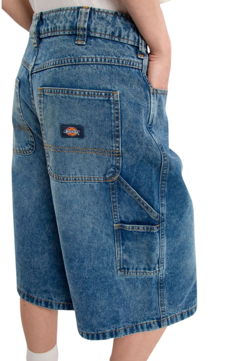 Dickies Carpenter Denim Jorts Rinsed Fade
