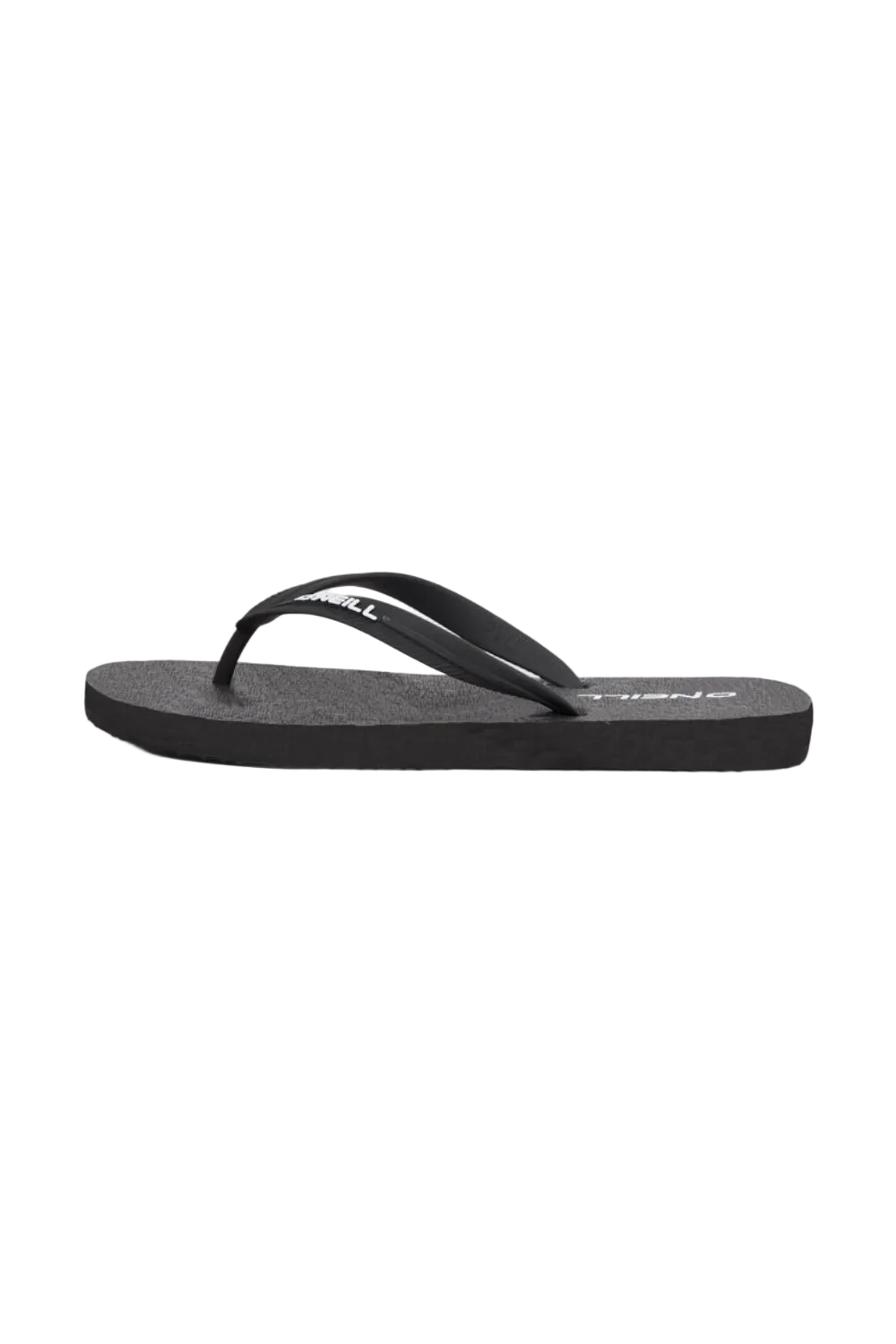 O'Neill Profile Small Logo Mens Flip Flop Black Out