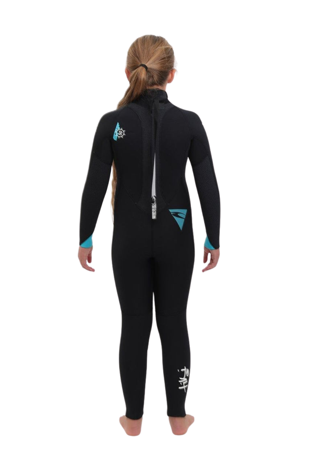 Tiki Tech 5/4/3mm Junior Wetsuit Back Zip Black/Blue