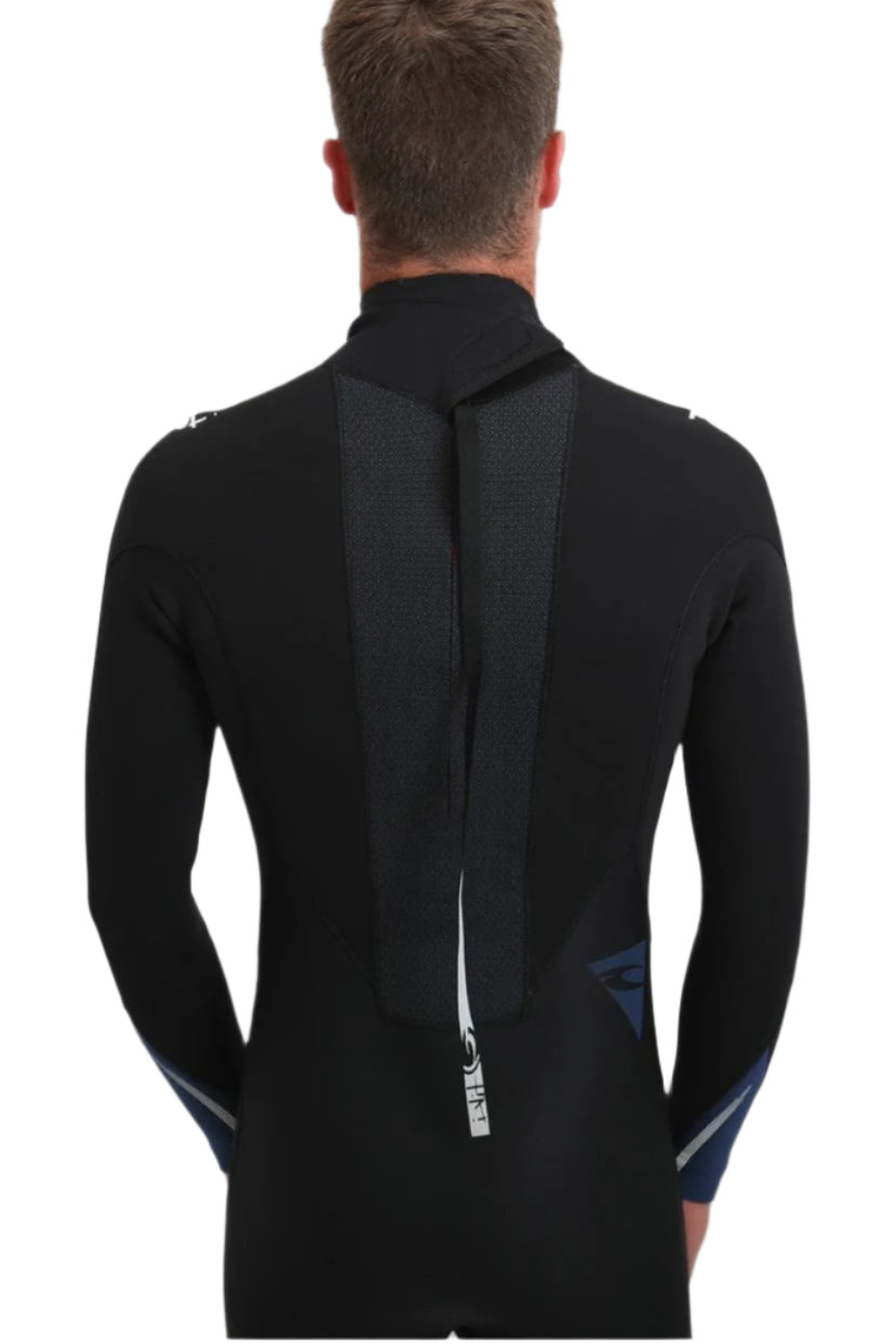 Tiki Mens Tech 4/3 GBS Wetsuit - Back Zip - Black/Blue