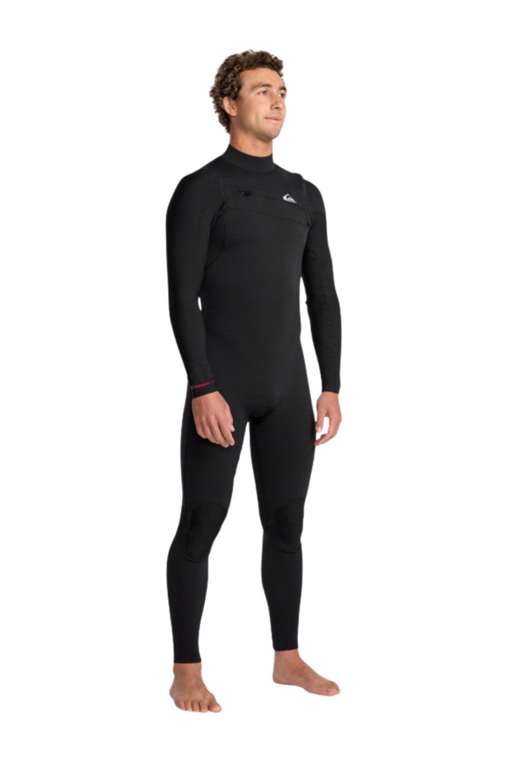 Quiksilver Highline 4/3mm Mens Wetsuit Chest Zip Black