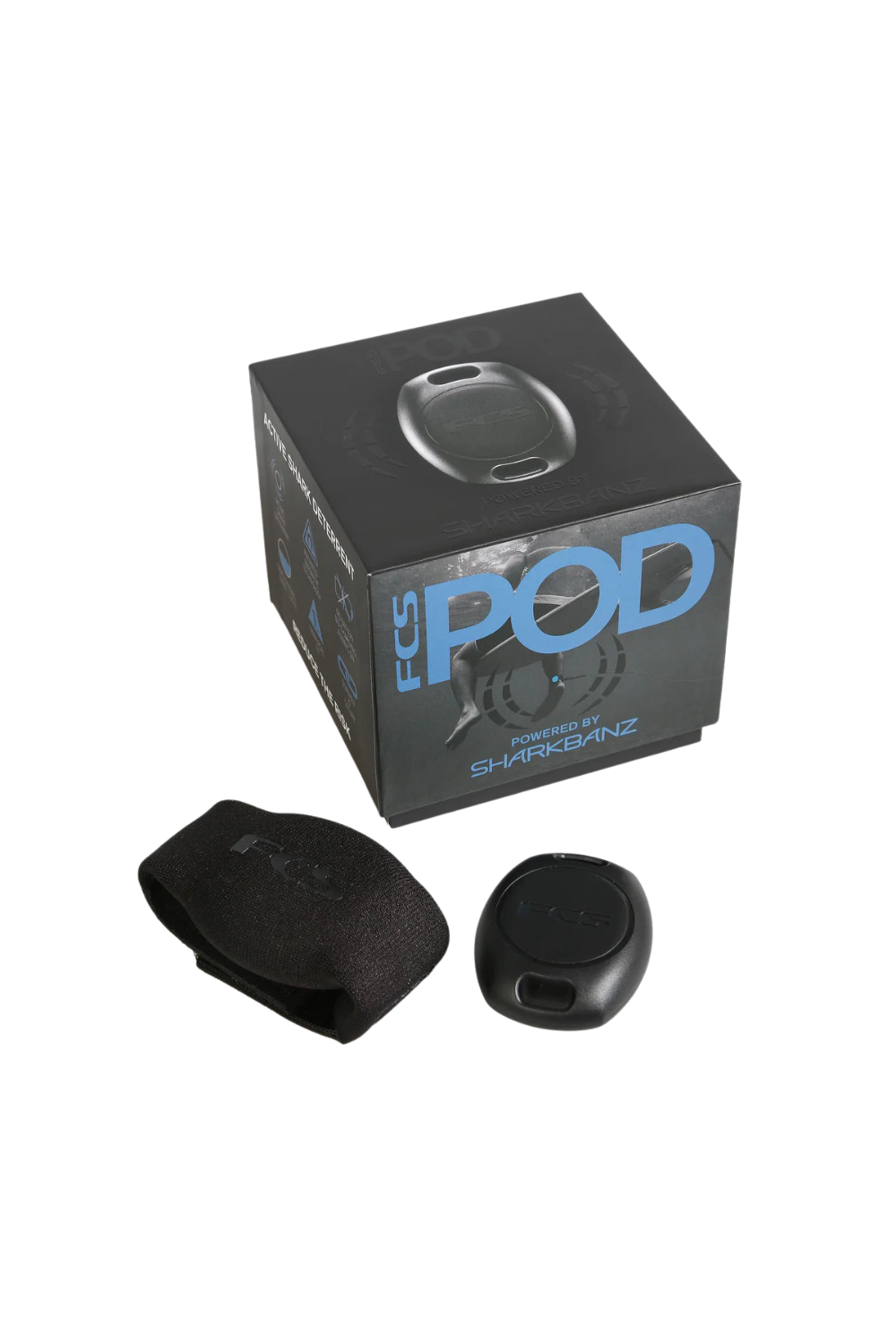 FCS Pod X Sharkbanz Black