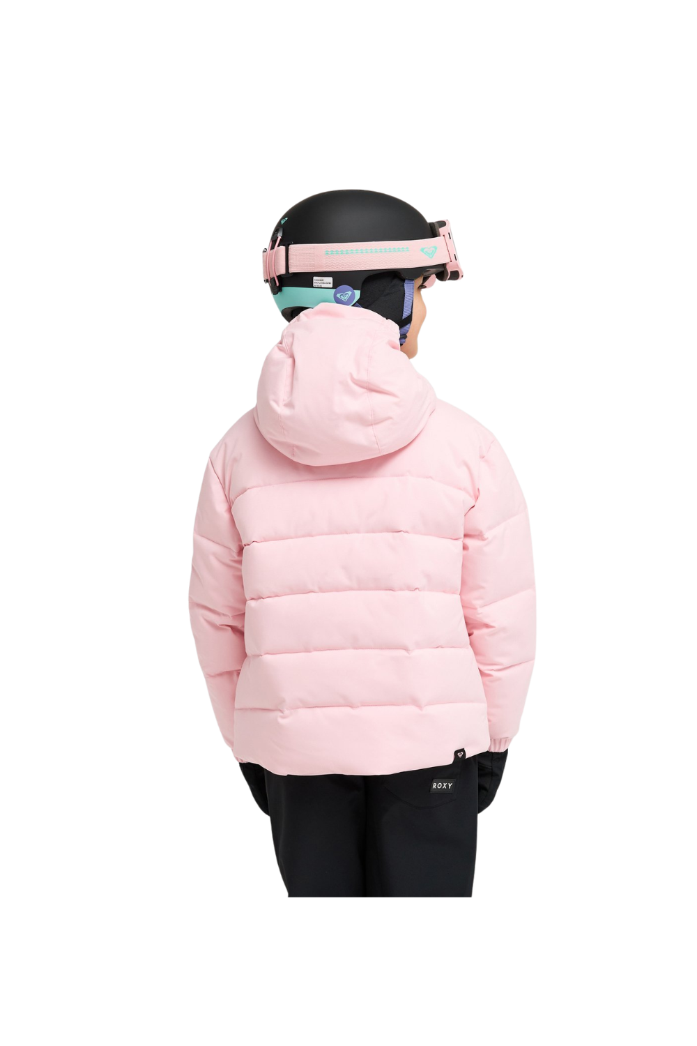 Roxy Snowyhill Puffy 10K Girls Technical Ski & Snowboard Jacket Rose Shadow