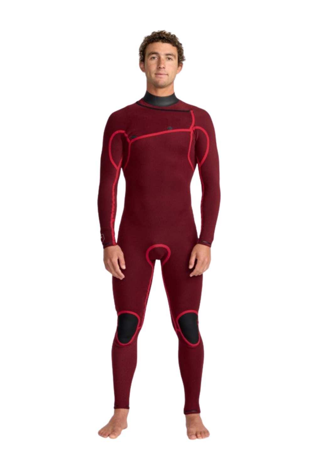 Quiksilver Highline 4/3mm Mens Wetsuit Chest Zip Black