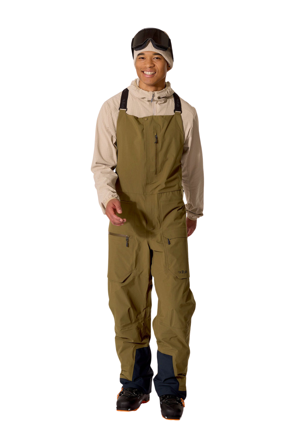 Rab Bigline Mens Waterproof Ski & Snowboard Bib Oak
