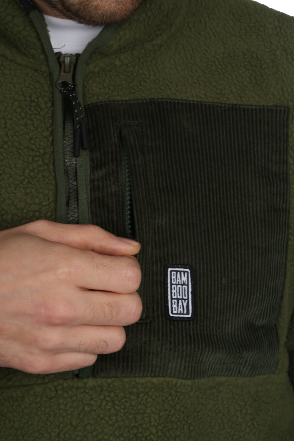 BamBooBay Boulder Fleece Olive