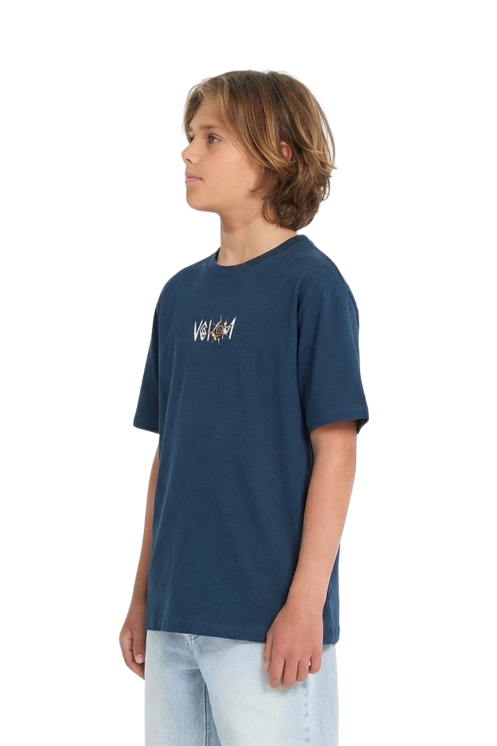 Volcom Sunfish Kids T-Shirt Dust Bowl Indigo