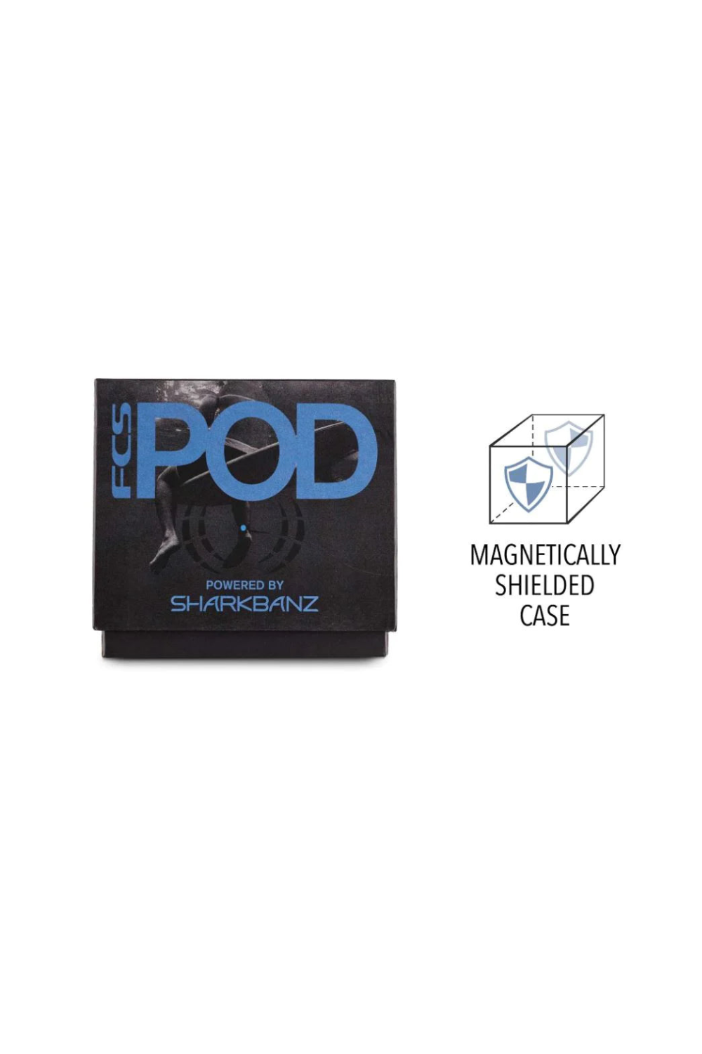 FCS Pod X Sharkbanz Black