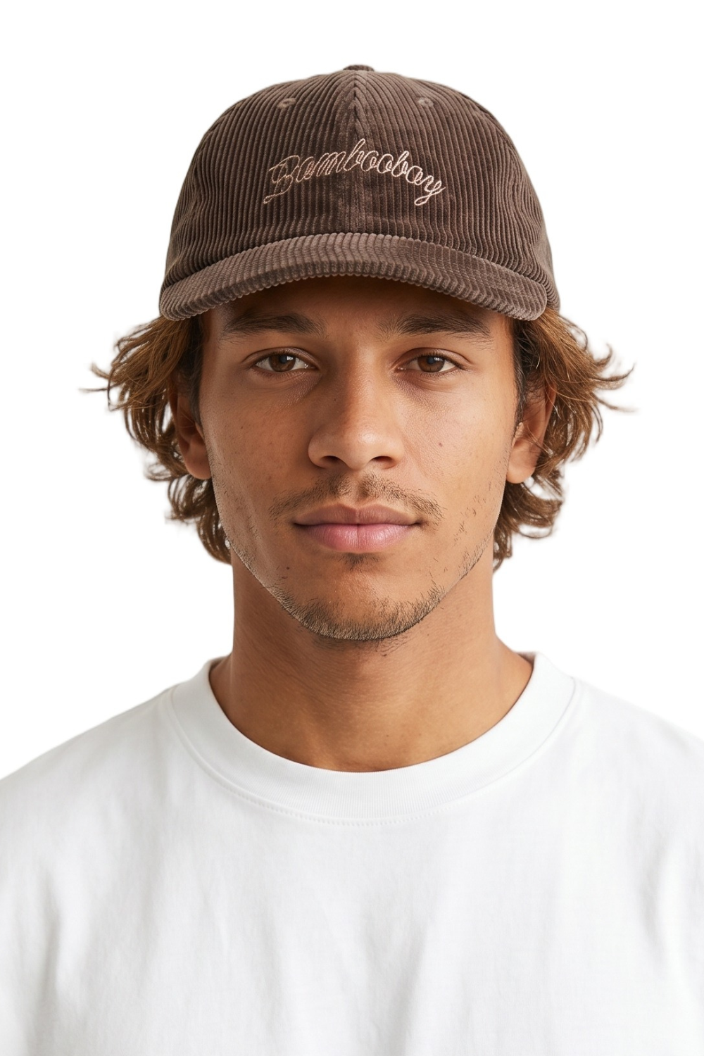 BamBooBay Script Cord Cap Brown