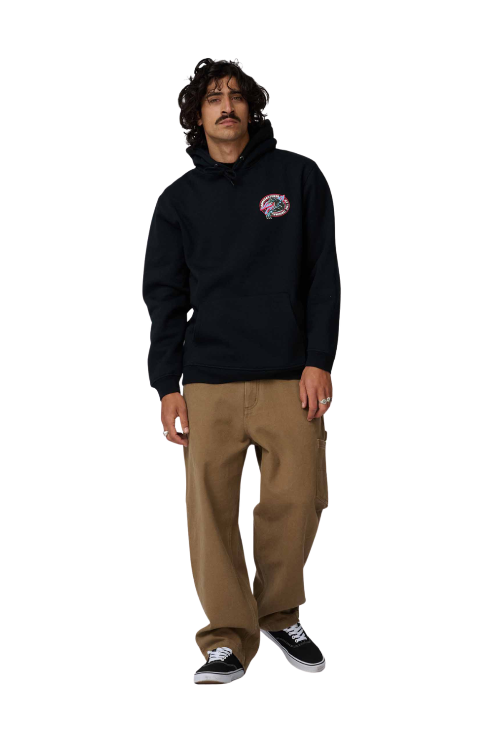 Santa Cruz Natas Panther Mens Hoodie Black