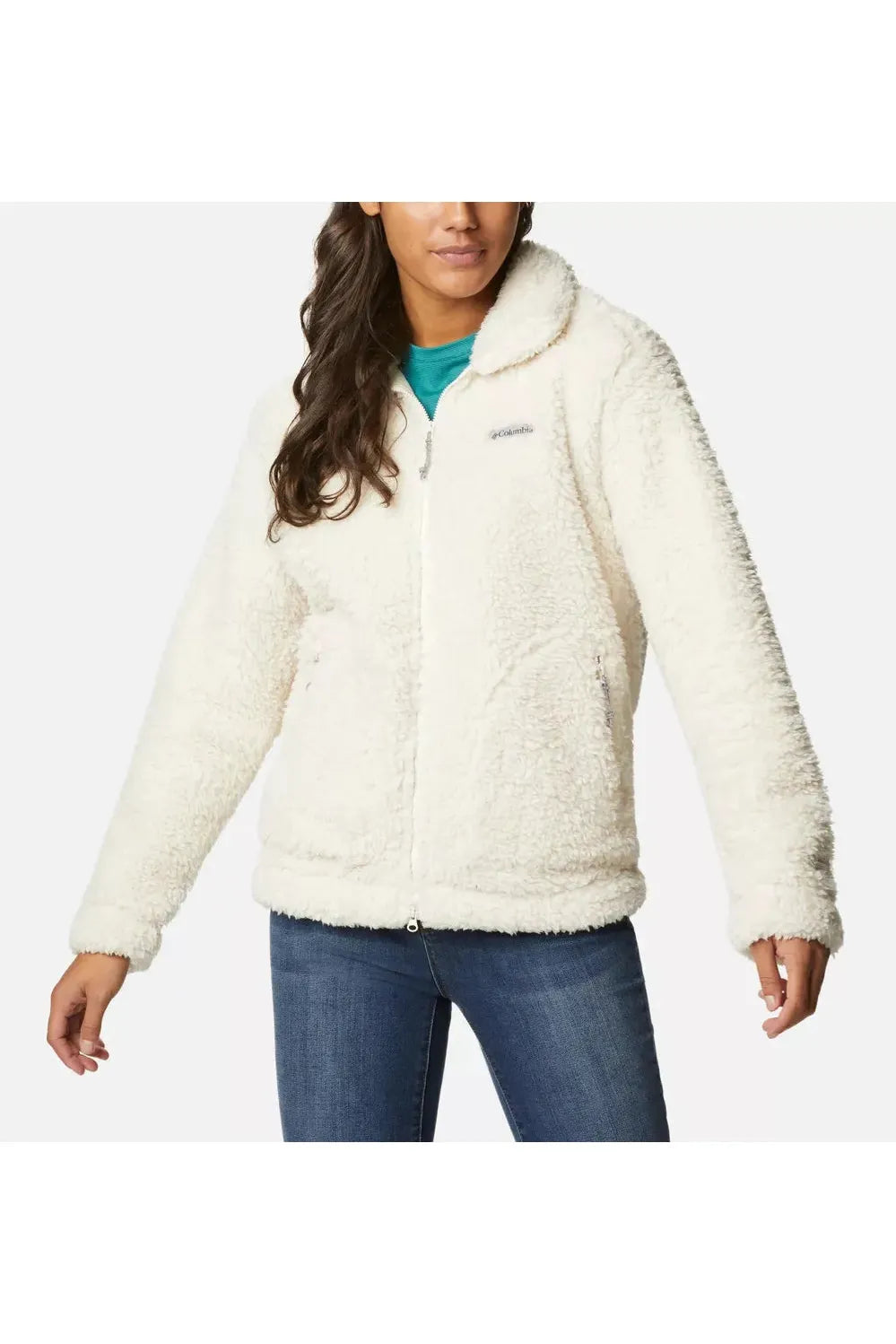Columbia Winter Pass™ Sherpa Full Zip Fleece Chalk