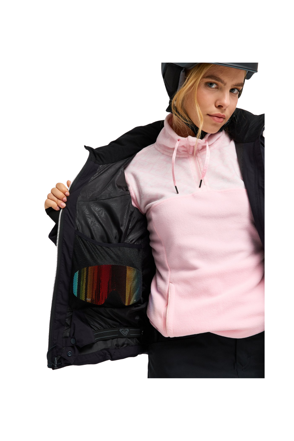 Roxy Snowdrift Womens Technical Ski & Snowboard Jacket True Black