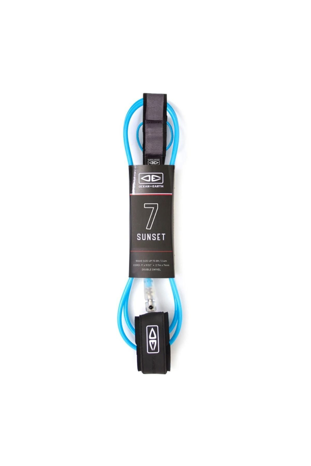 Ocean & Earth Sunset Surfboard Leash Blue