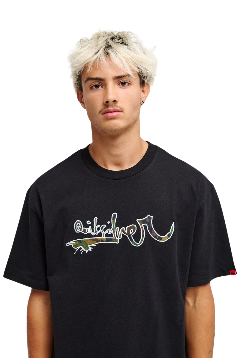 Quiksilver Young Guns Vortex Mens T-Shirt Black