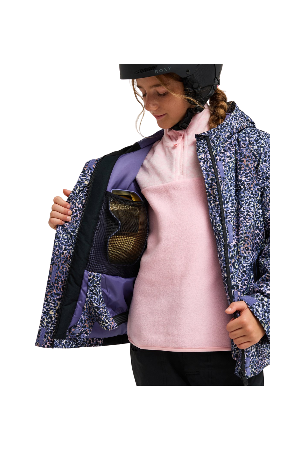 Roxy Snowflare 10K Girls Technical Ski & Snowboard Jacket True Black