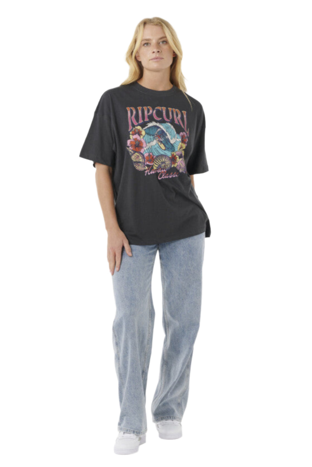 Rip Curl Hawaii Classic Heritage T-Shirt Black