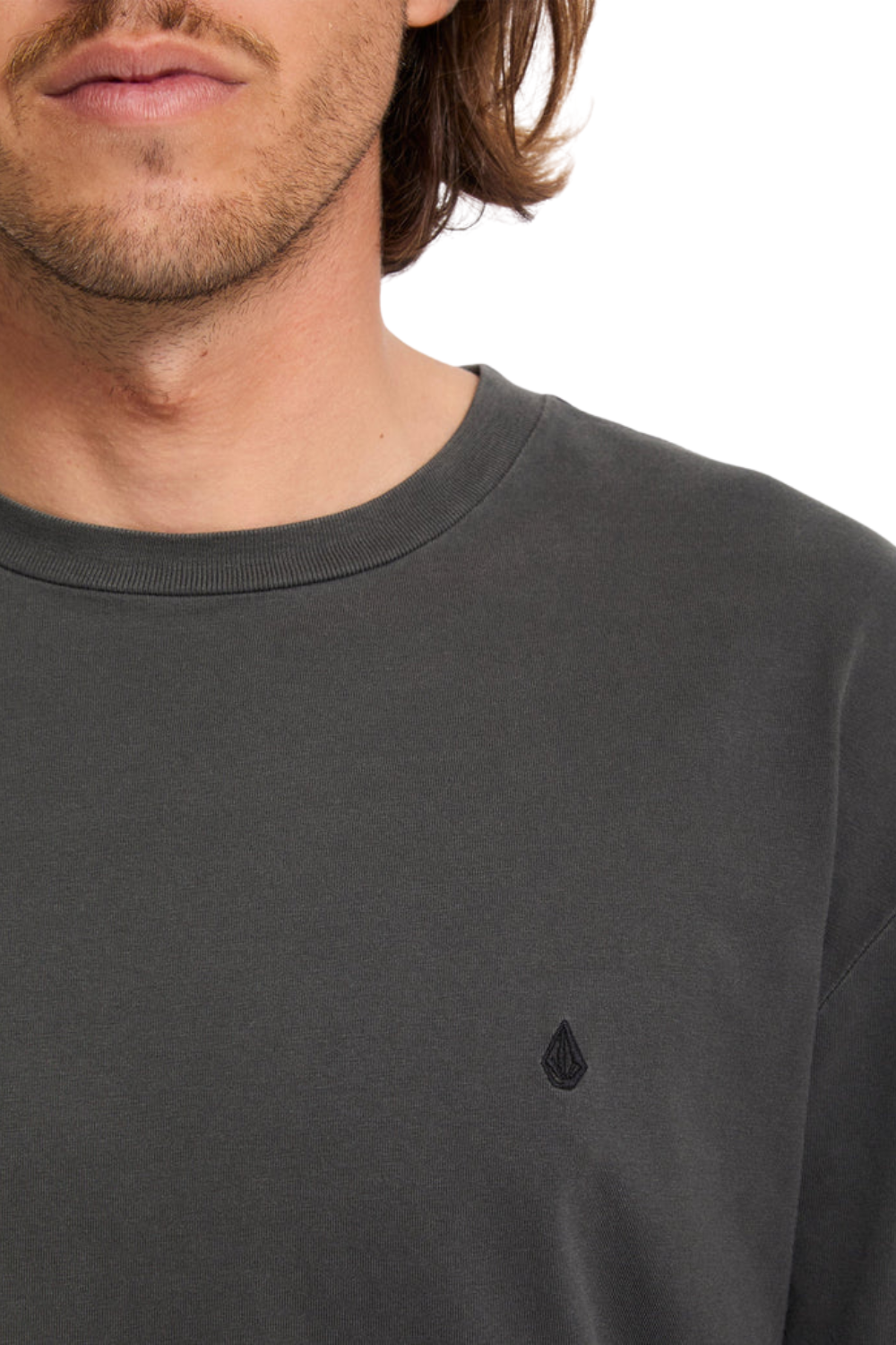 Volcom Solid Stone Mens T-Shirt Black