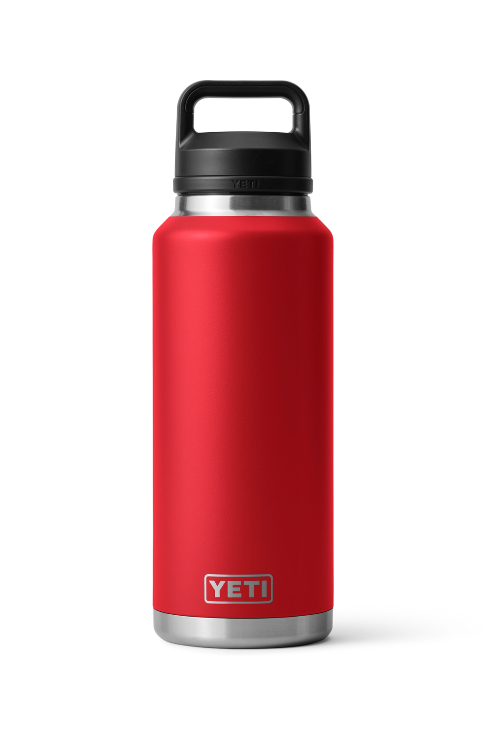 Yeti Rambler 46Oz Bottle With Chug Cap Rescue Red