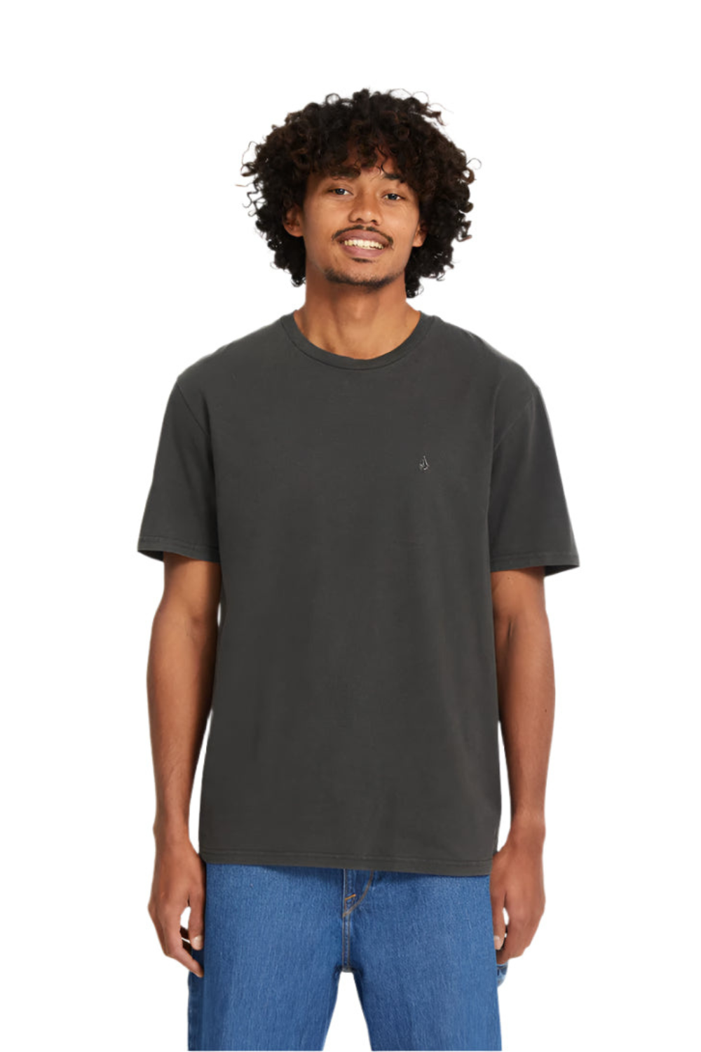 Volcom Solid Stone Short Sleeve T-Shirt - Black