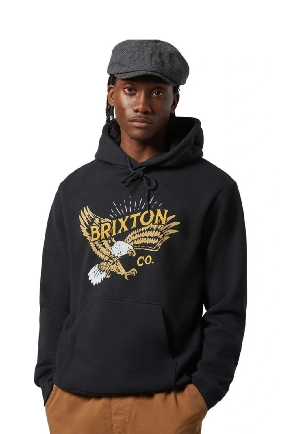 Brixton Keeler Hoody Black