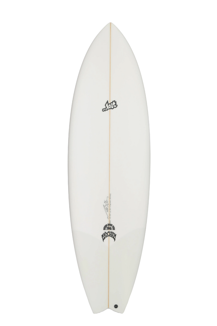 Lost Round Nose Fish 96 Surfboard - PU - Futures - 3 Fins