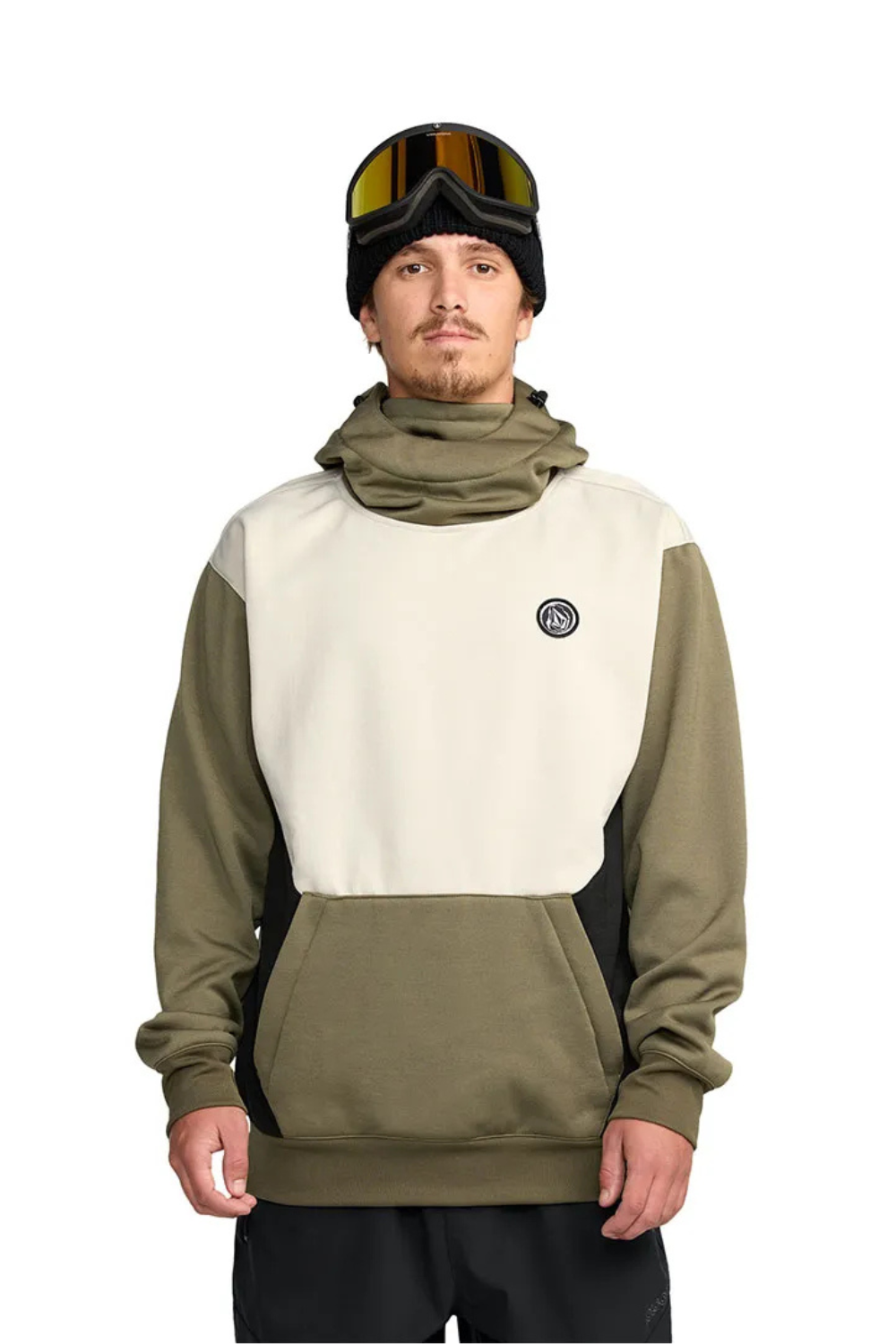 Volcom Hydro Riding Snow Fleece Hoodie Military