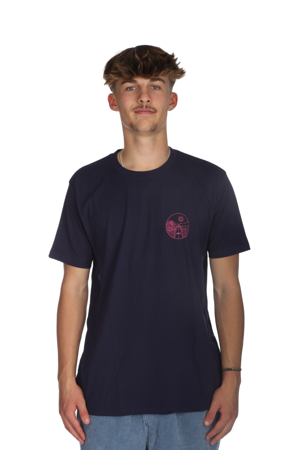 Tiki North Devon T-Shirt French Navy