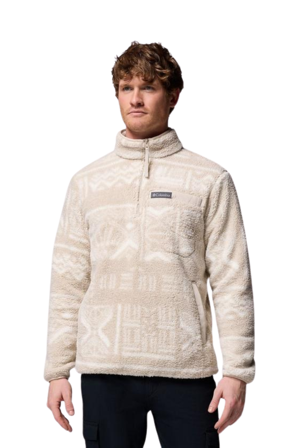 Columbia Winter Pass Reversible Fleece Canoe Dark Stone Peaked Tonal