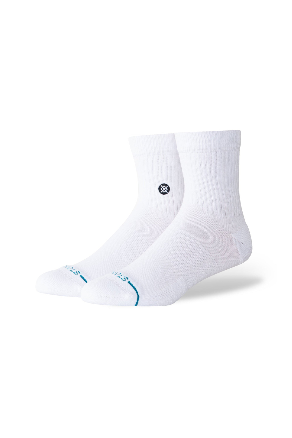 Stance Icon Quarter Socks White