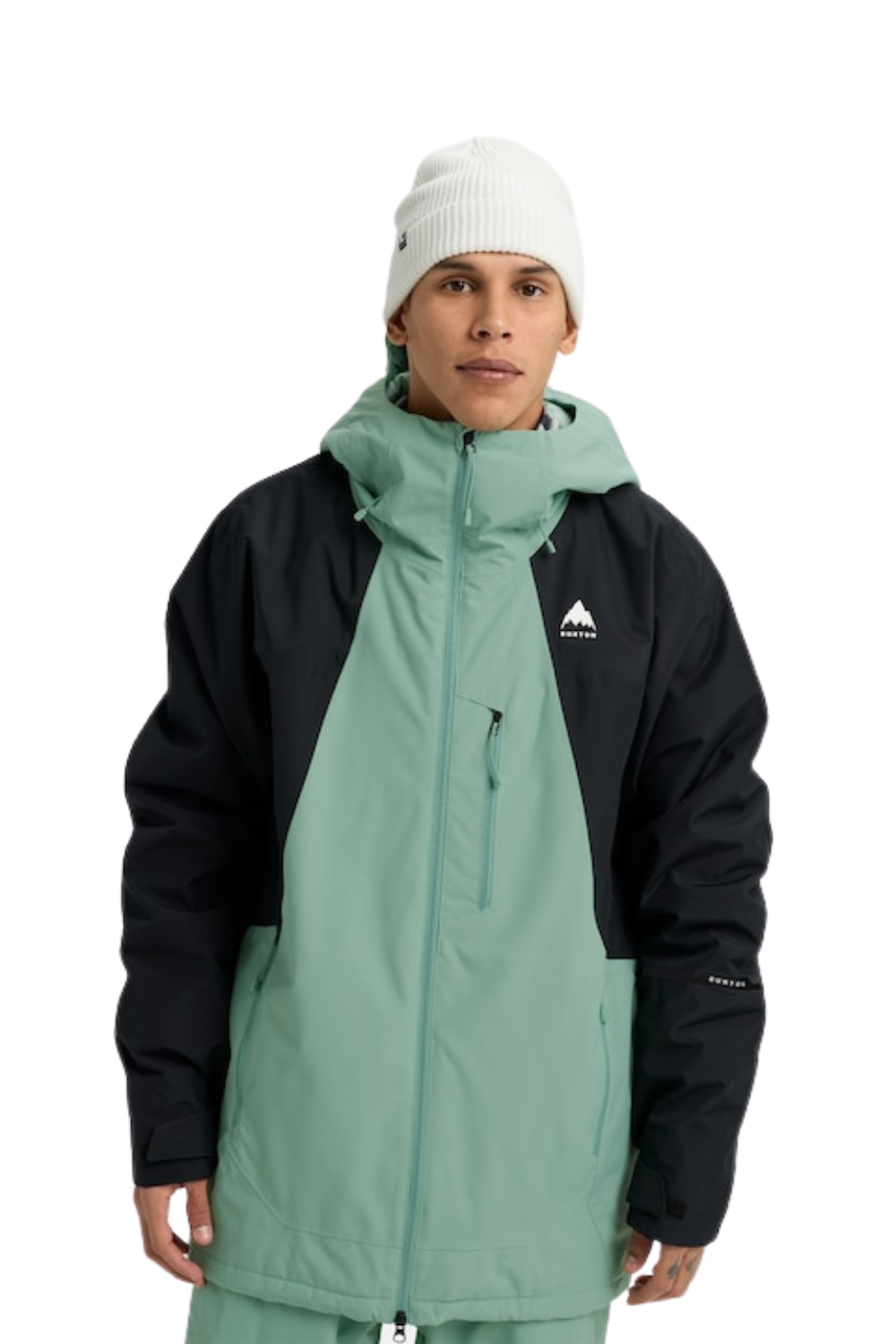 Burton Mens Reserve 2L Snow Jacket Soft Sage/True Black
