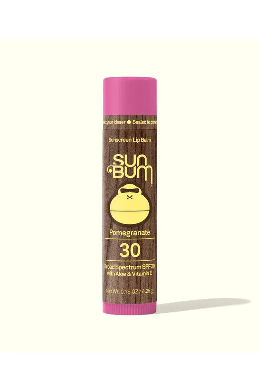 Sun Bum Original SPF 30 Sunscreen Lip Balm Pomegranate