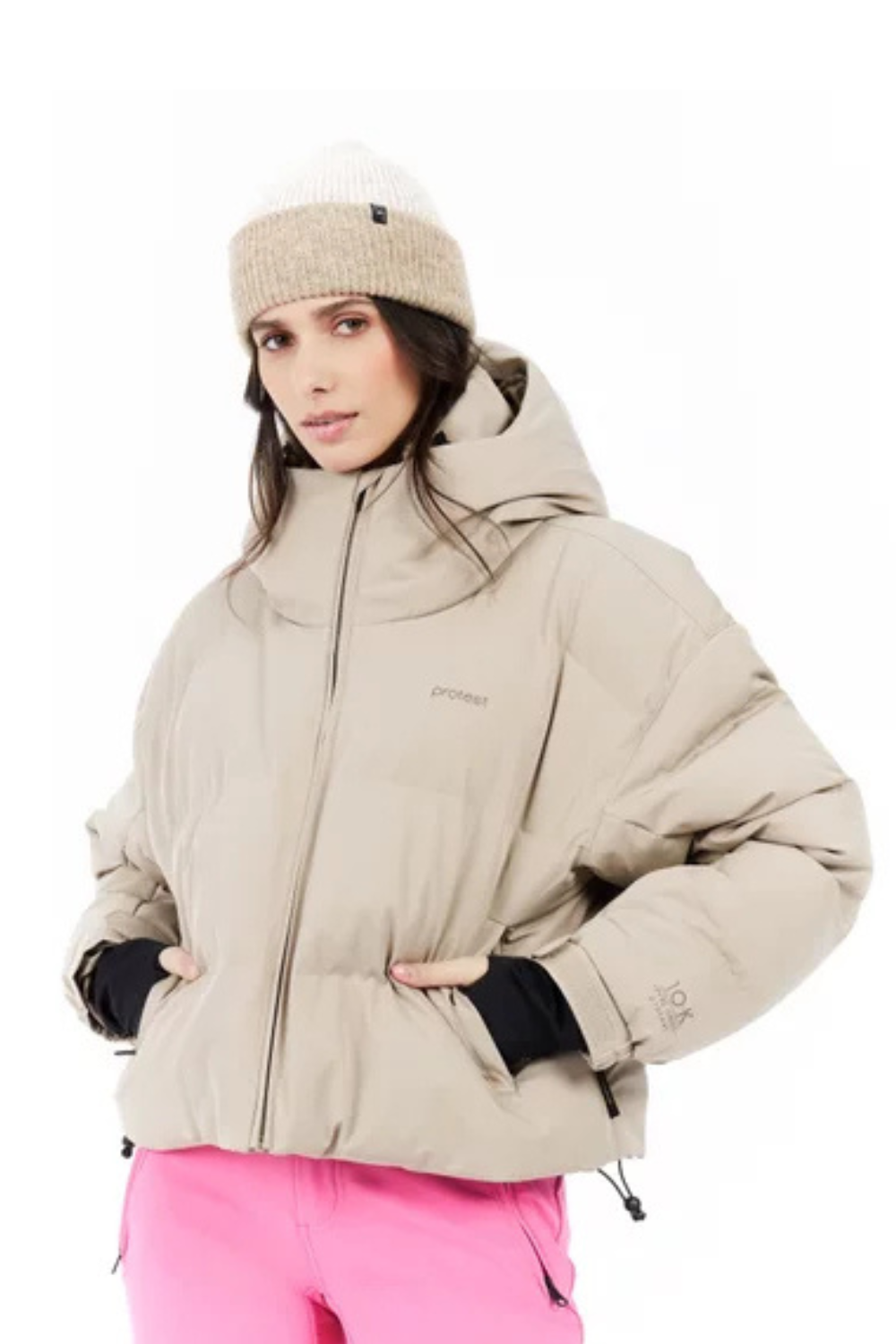 Protest PRTVox Snow Jacket Bamboo Beige