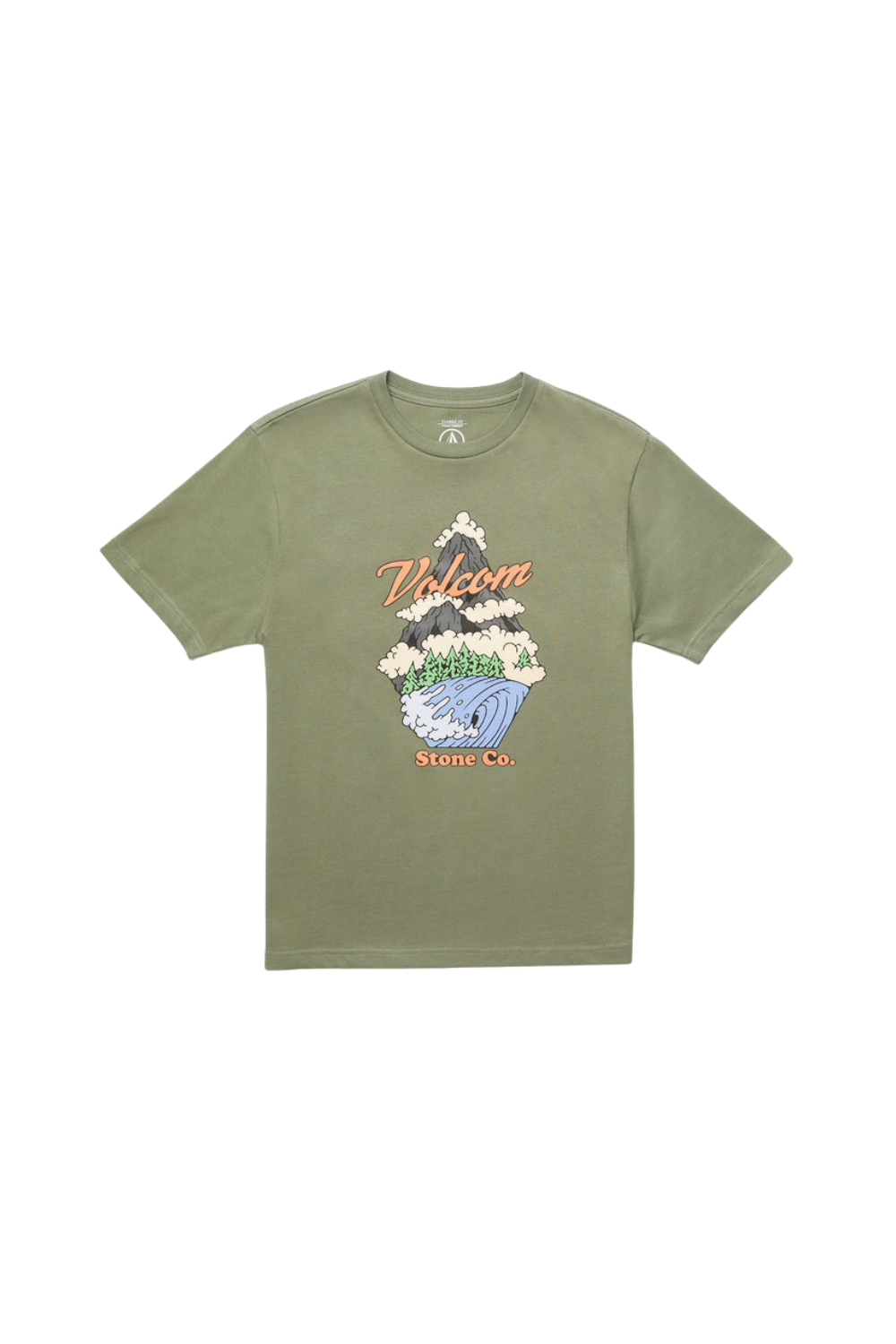 Volcom PNW Kids T-Shirt Light Olive