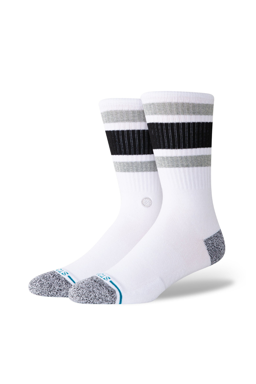 Stance Boyd Crew Socks White