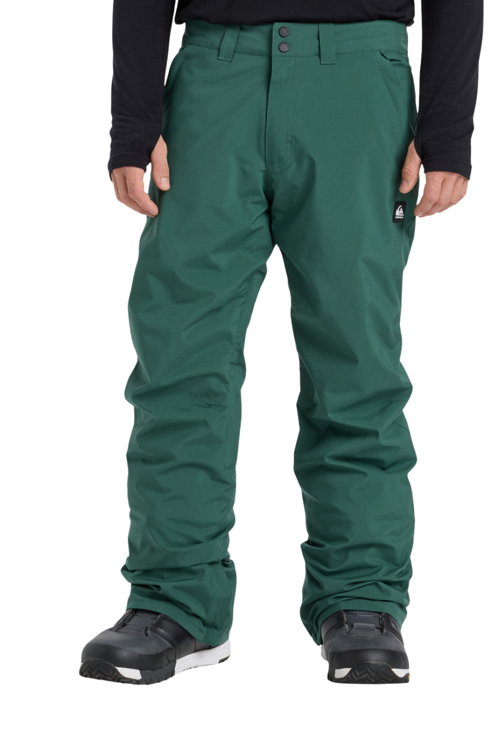 Quiksilver Mens Estate Technical Snow Pants Trekking Green