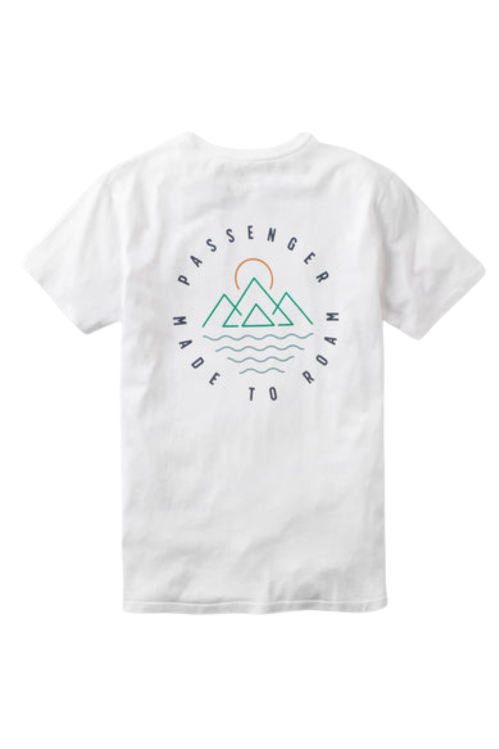 Passenger Escapism Recycled Cotton T-Shirt White
