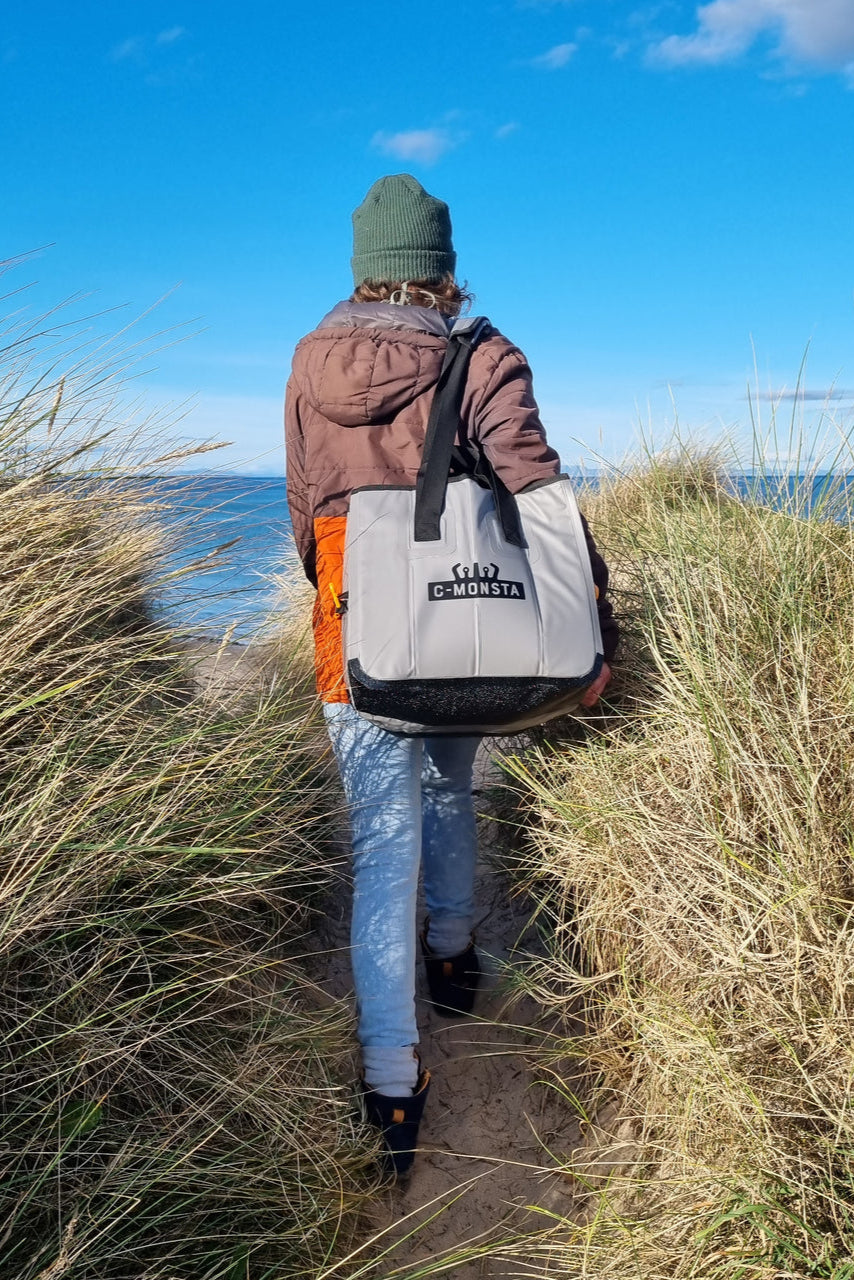 C-Monsta Mini Split Bag Grey/Orange