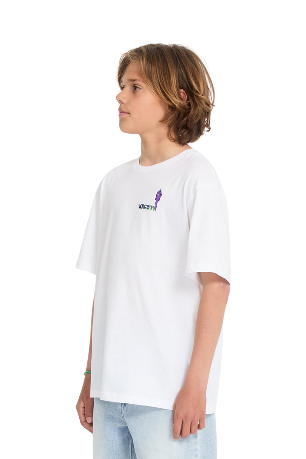 Volcom Ben Sanaire 2 Kids T-Shirt White