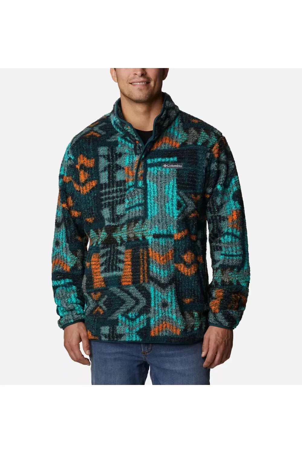 Columbia Rugged Ridge™ II Sherpa 1/2 Snap Night Wave Path
