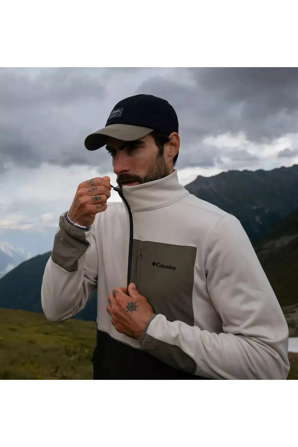 Columbia Hike™ Half Zip Fleece Dark Stone