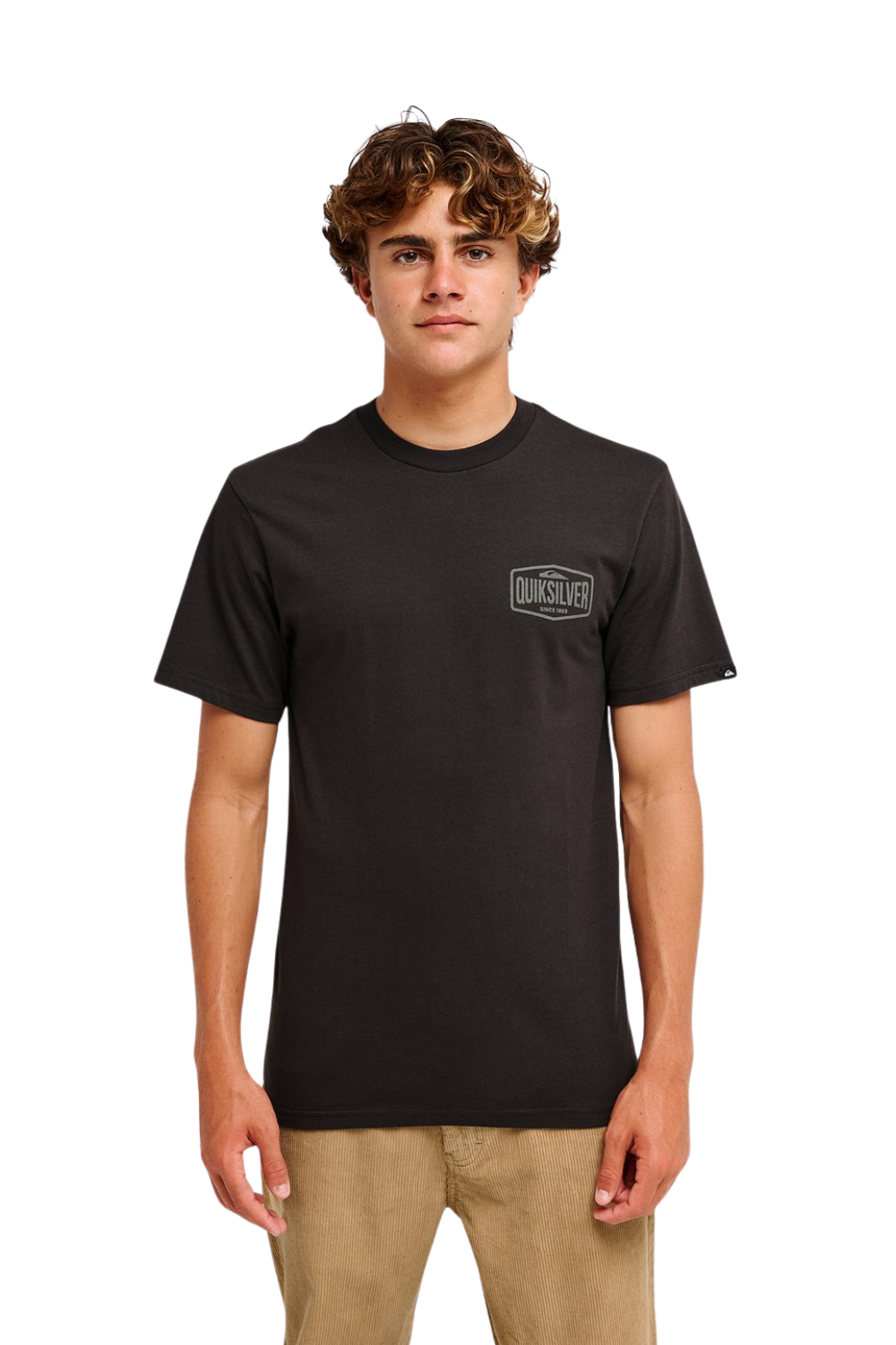 Quiksilver EV Surf Garage Mens T-Shirt Tarmac
