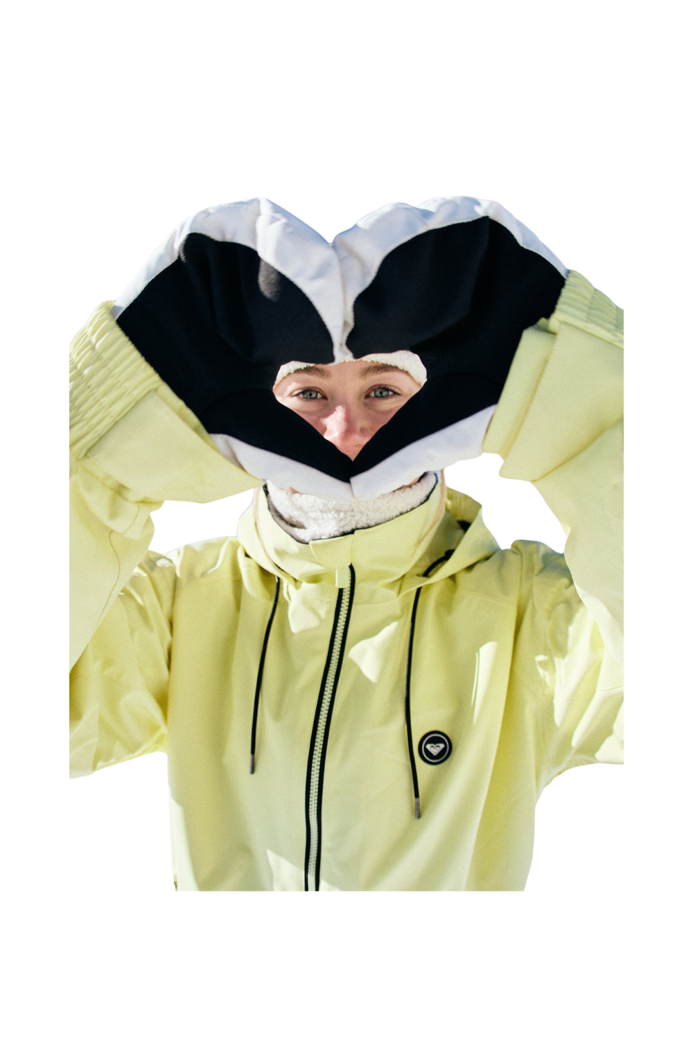 Roxy Roxy Jetty Solid Womens Ski & Snowboard Mittens Whisper White