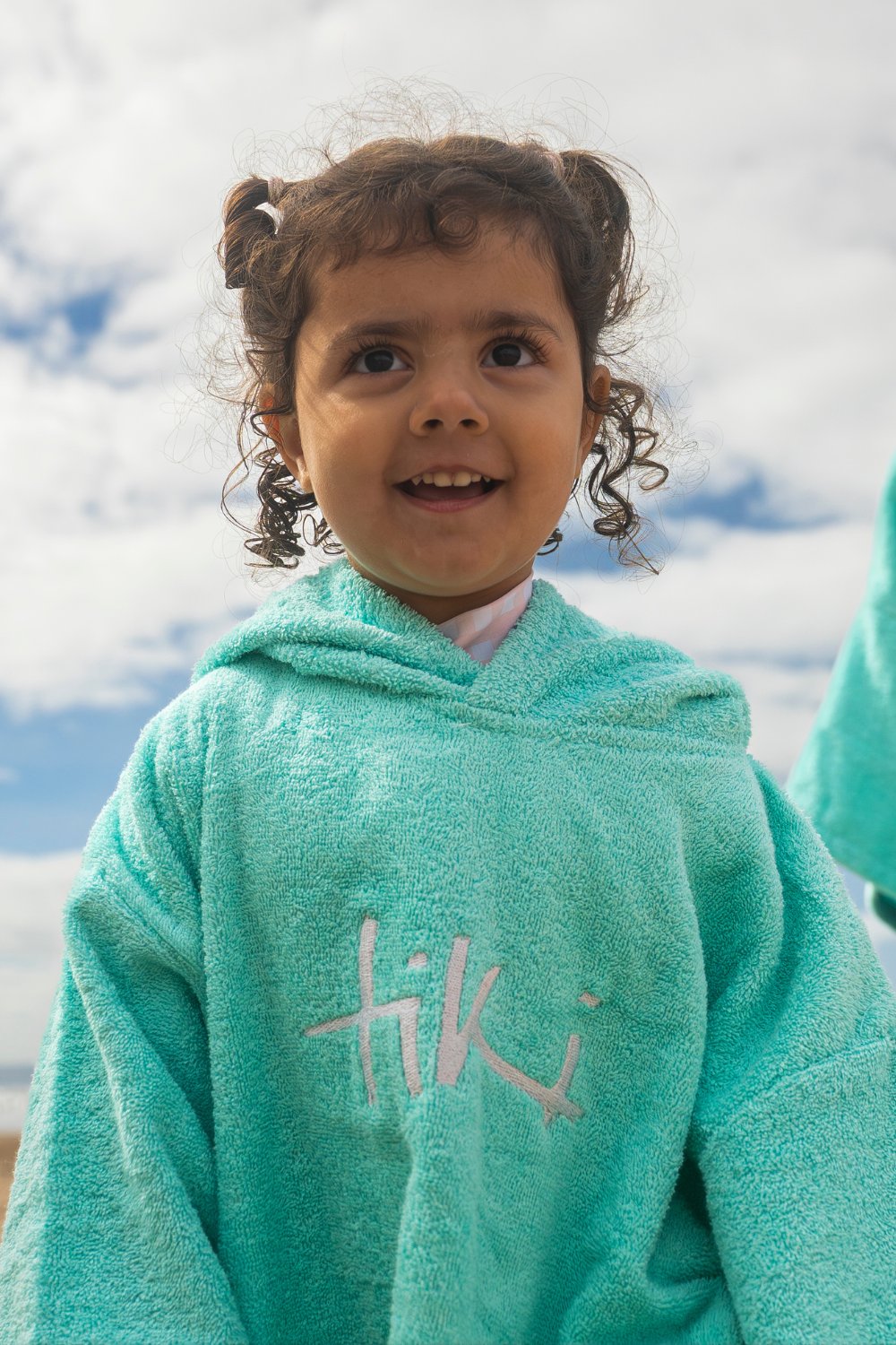 Tiki Kids Hooded Change Robe Island Paradise