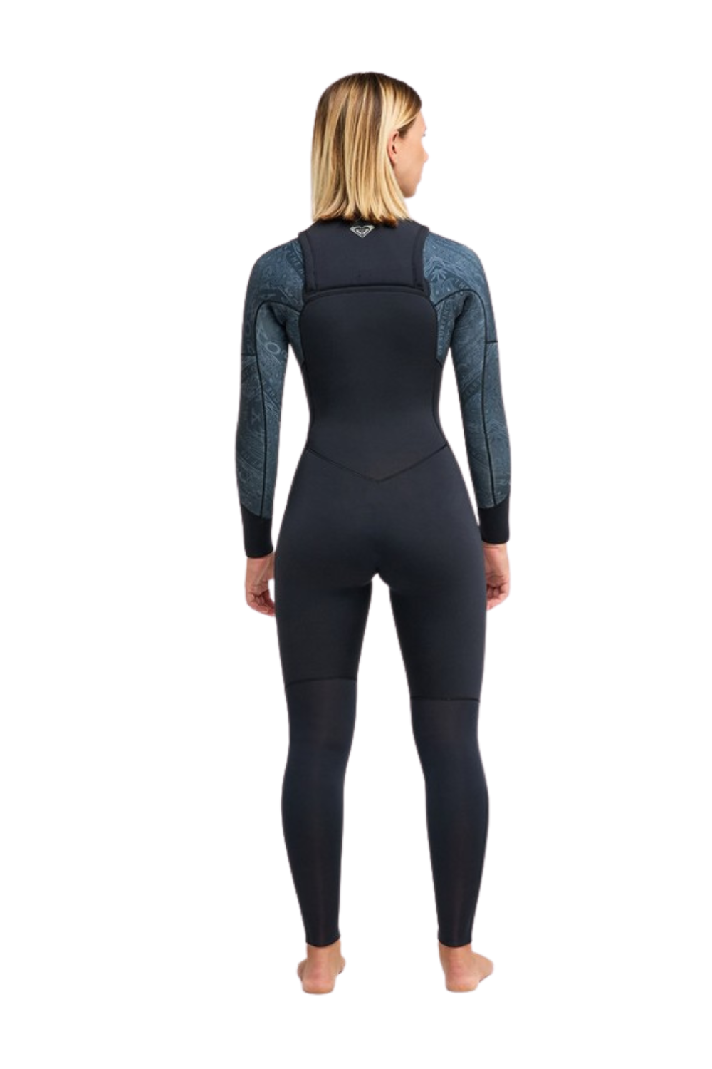 Roxy Swell Natural 4/3mm Womens Wetsuit Chest Zip Bandana