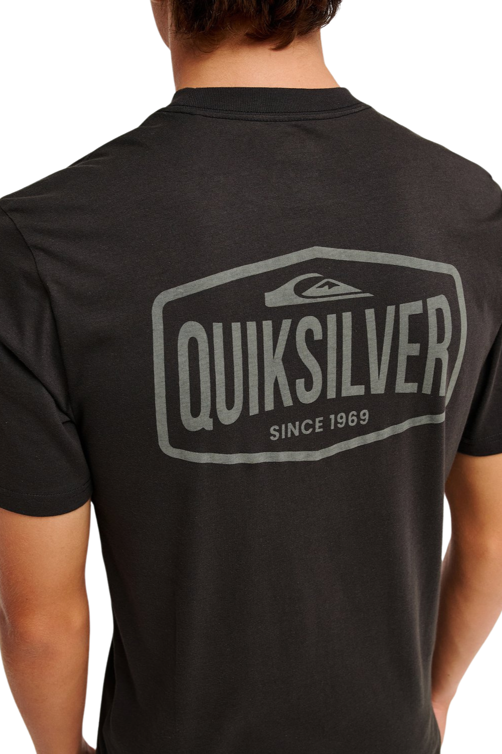 Quiksilver EV Surf Garage Mens T-Shirt Tarmac