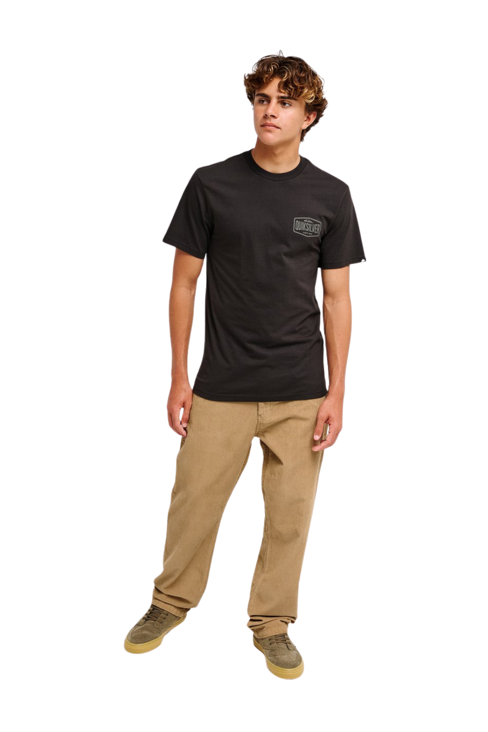 Quiksilver EV Surf Garage Mens T-Shirt Tarmac